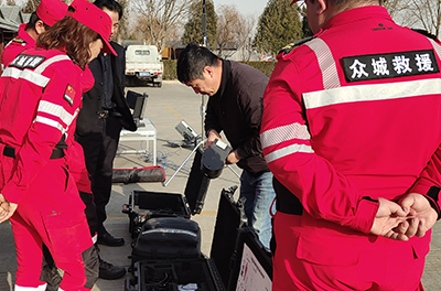 天眼2號(hào)三斷應(yīng)急救援指揮系統(tǒng)寧夏應(yīng)急救援項(xiàng)目驗(yàn)收現(xiàn)場